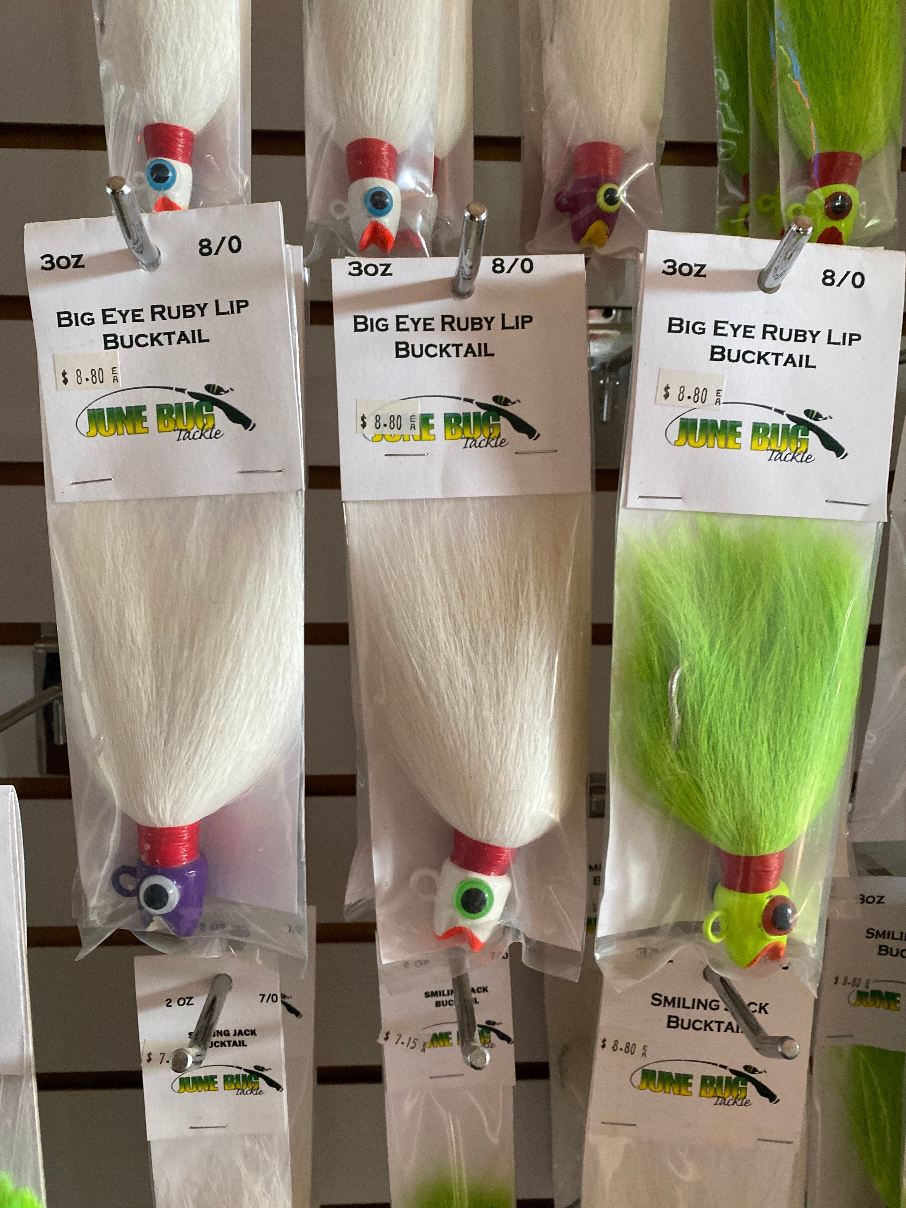 Jig De Pêche Finautical Tackle, Gros œil, 4oz Ou 5oz, Queue De Bucktail, Choix Couleur