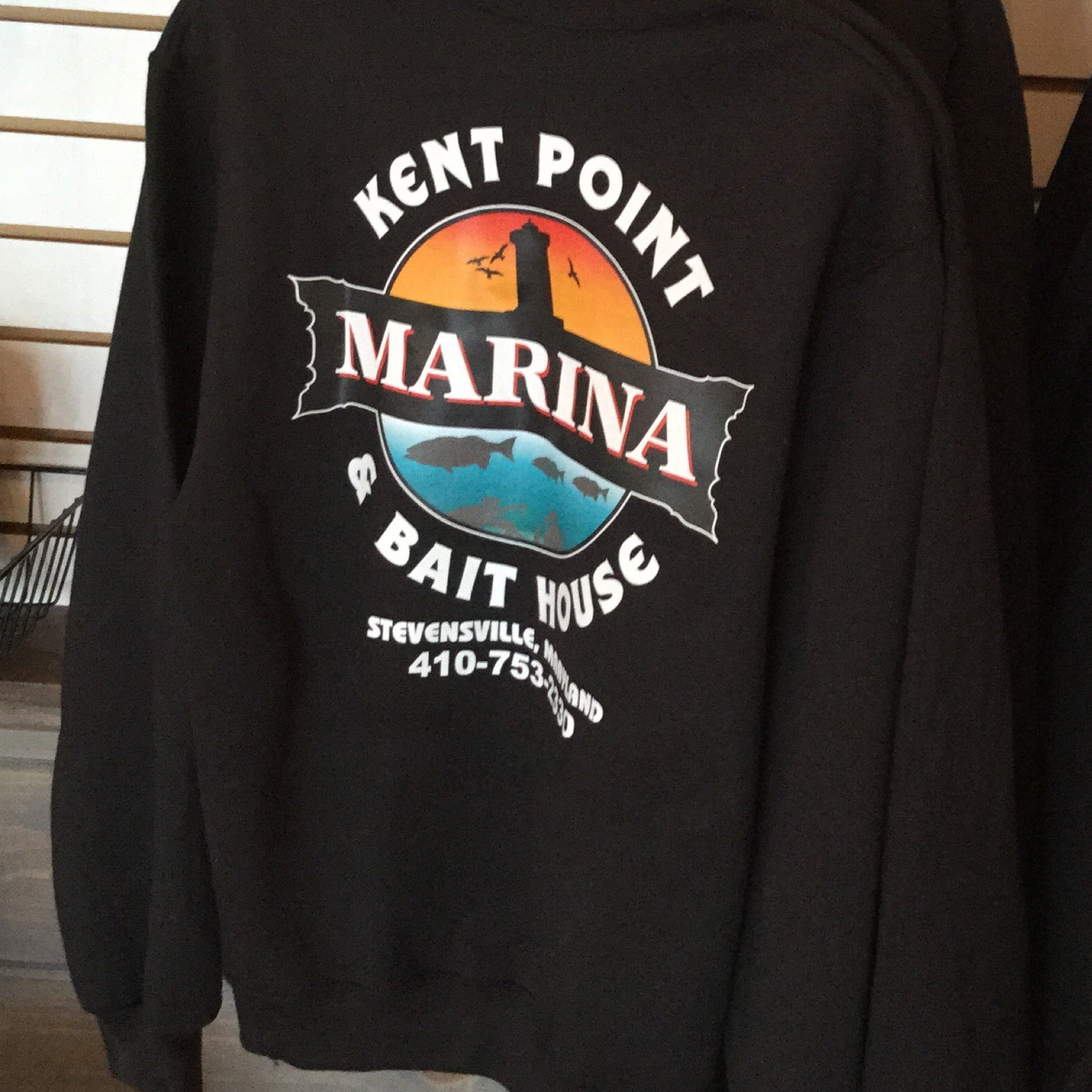 Sweat Shirts Crew Necks (KPM Logo Design) | Kent Point Marina