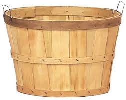 SOLD OUT - Crab Bushel Baskets (Wooden)