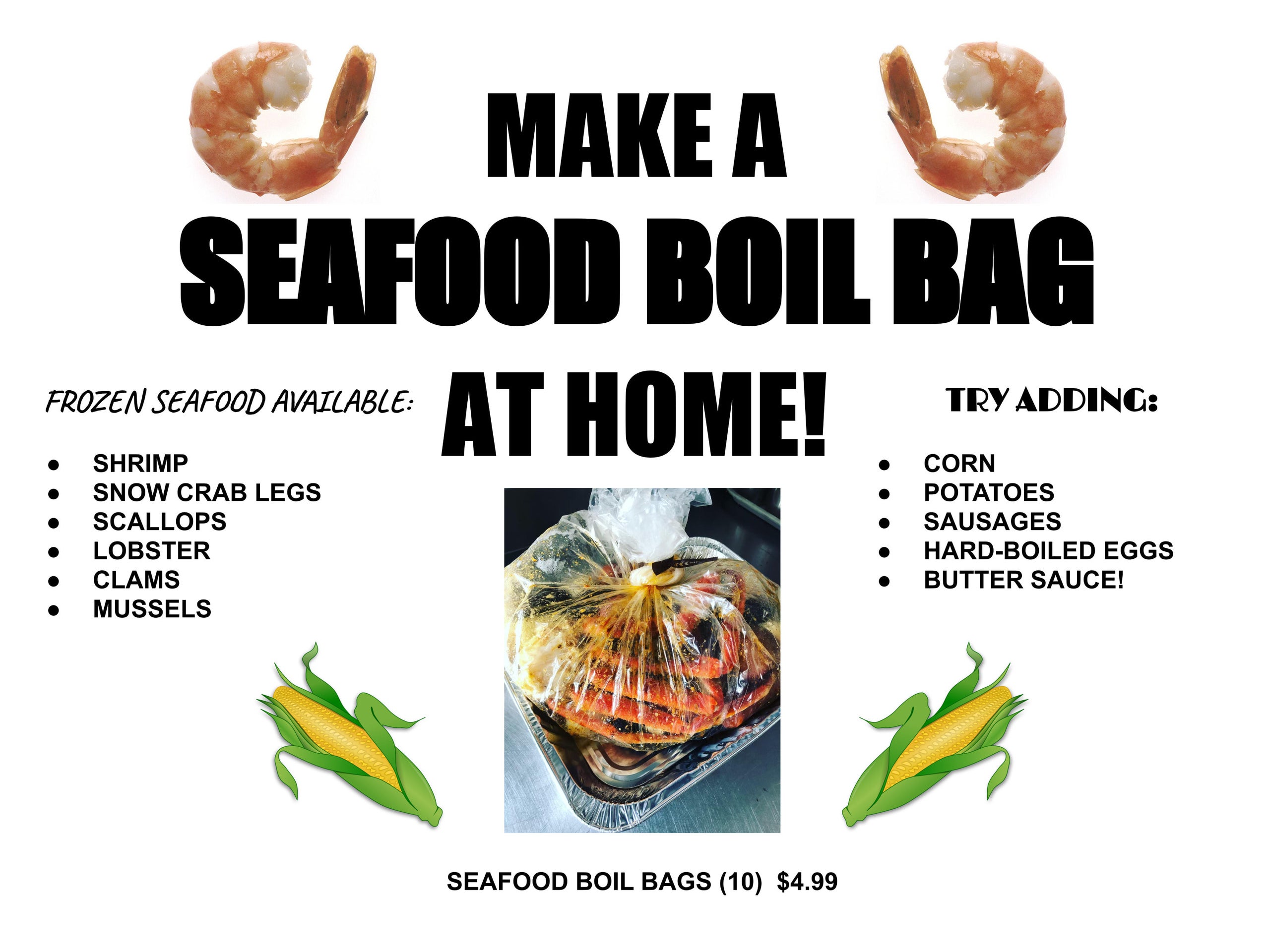 Kenylon Seafood Boil Bags (Oven Bags)